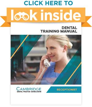 Look Inside Dental Receptionist Manual